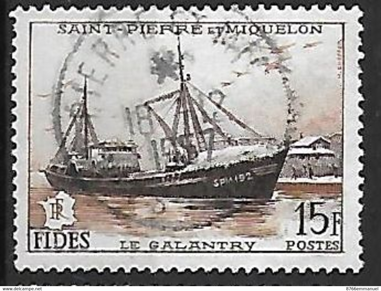 SAINT-PIERRE-ET-MIQUELON N°352 - Usati