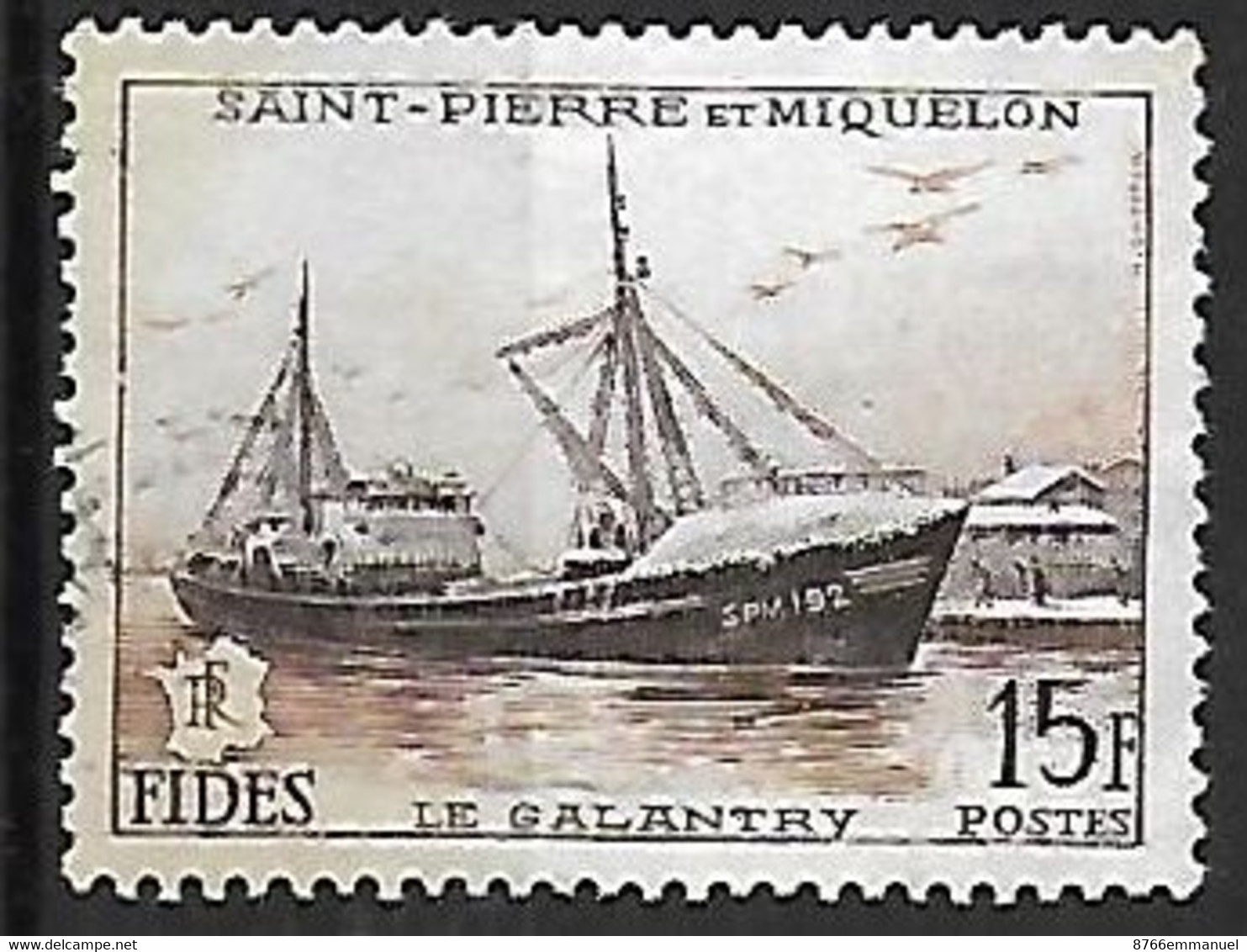 SAINT-PIERRE-ET-MIQUELON N°352 - Oblitérés