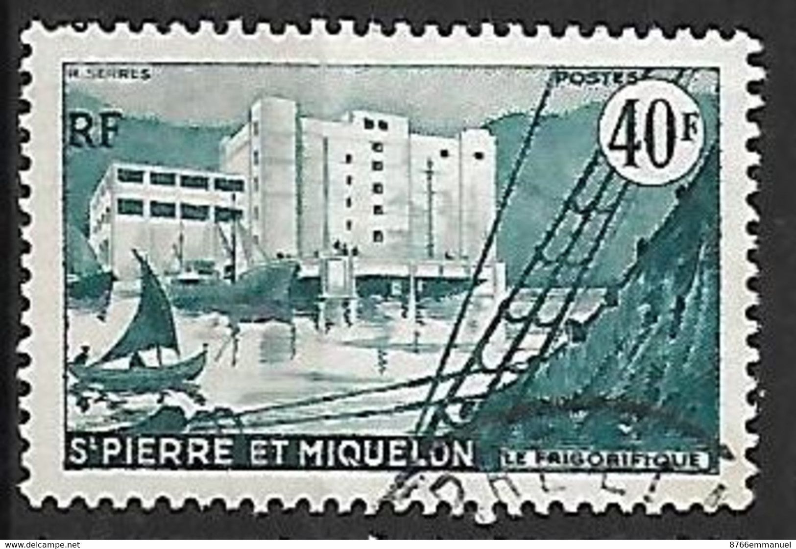 SAINT-PIERRE-ET-MIQUELON N°351 - Usados