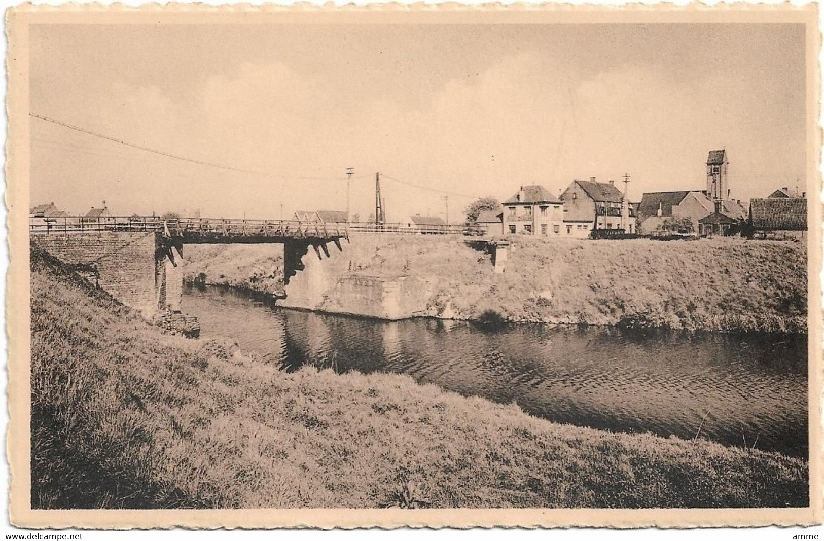 Aalter    *  Brug - Ste Godelieve Kerk - Aalter