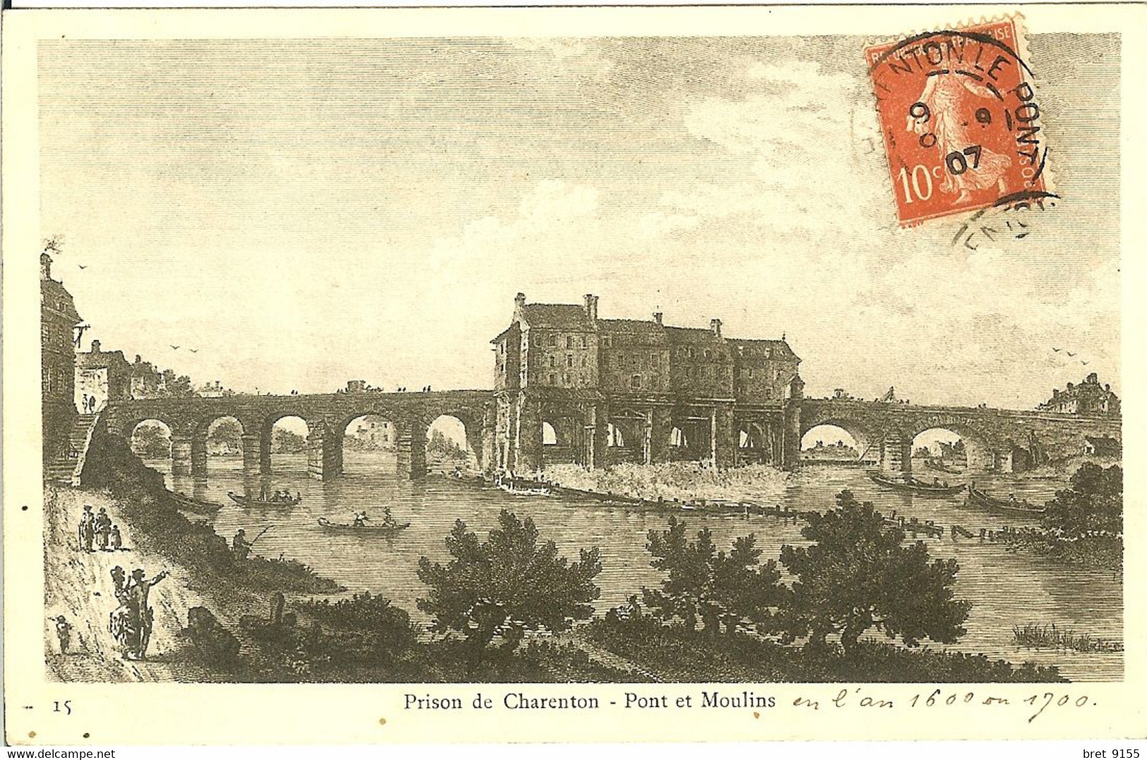 94 PRISON DE CHARENTON PONT ET MOULINS - Charenton Le Pont