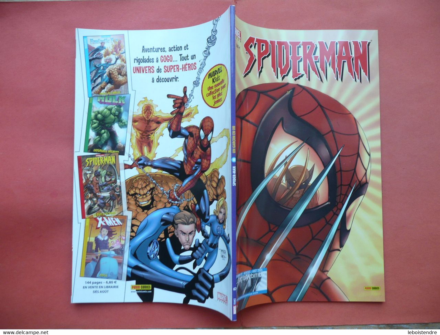 SPIDERMAN V2 SPIDER-MAN N 67 AOUT 2005 COLLECTOR EDITION  PANINI COMICS MARVEL - Spiderman