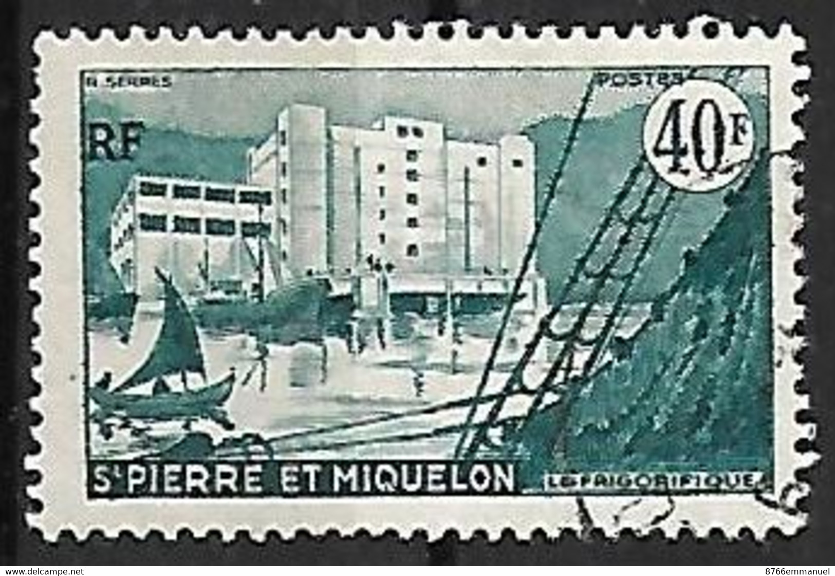 SAINT-PIERRE-ET-MIQUELON N°351 - Usados