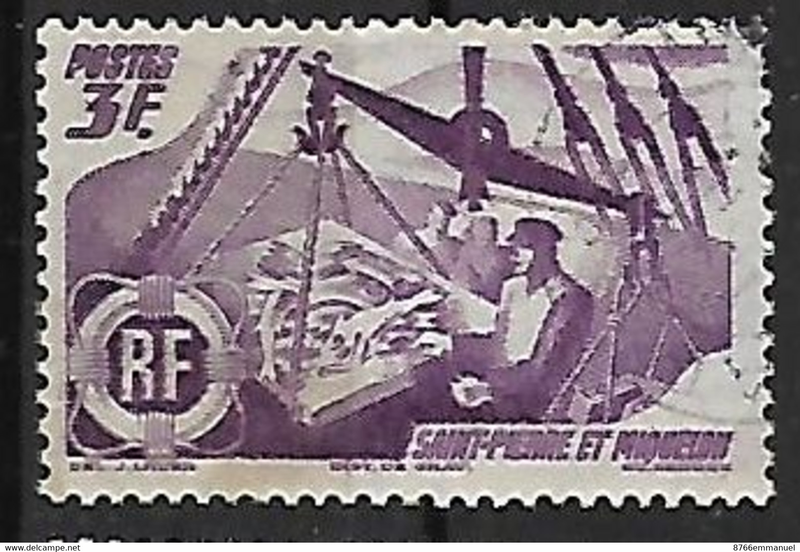 SAINT-PIERRE-ET-MIQUELON N°335 - Used Stamps