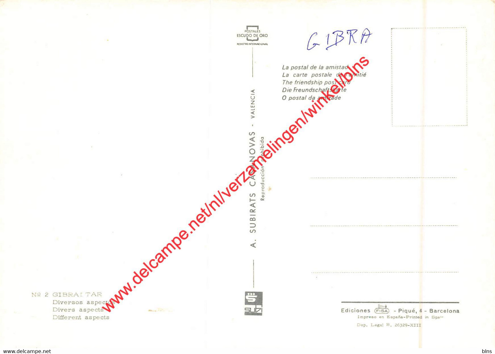 Recuerdo De Gibraltar - Gibraltar