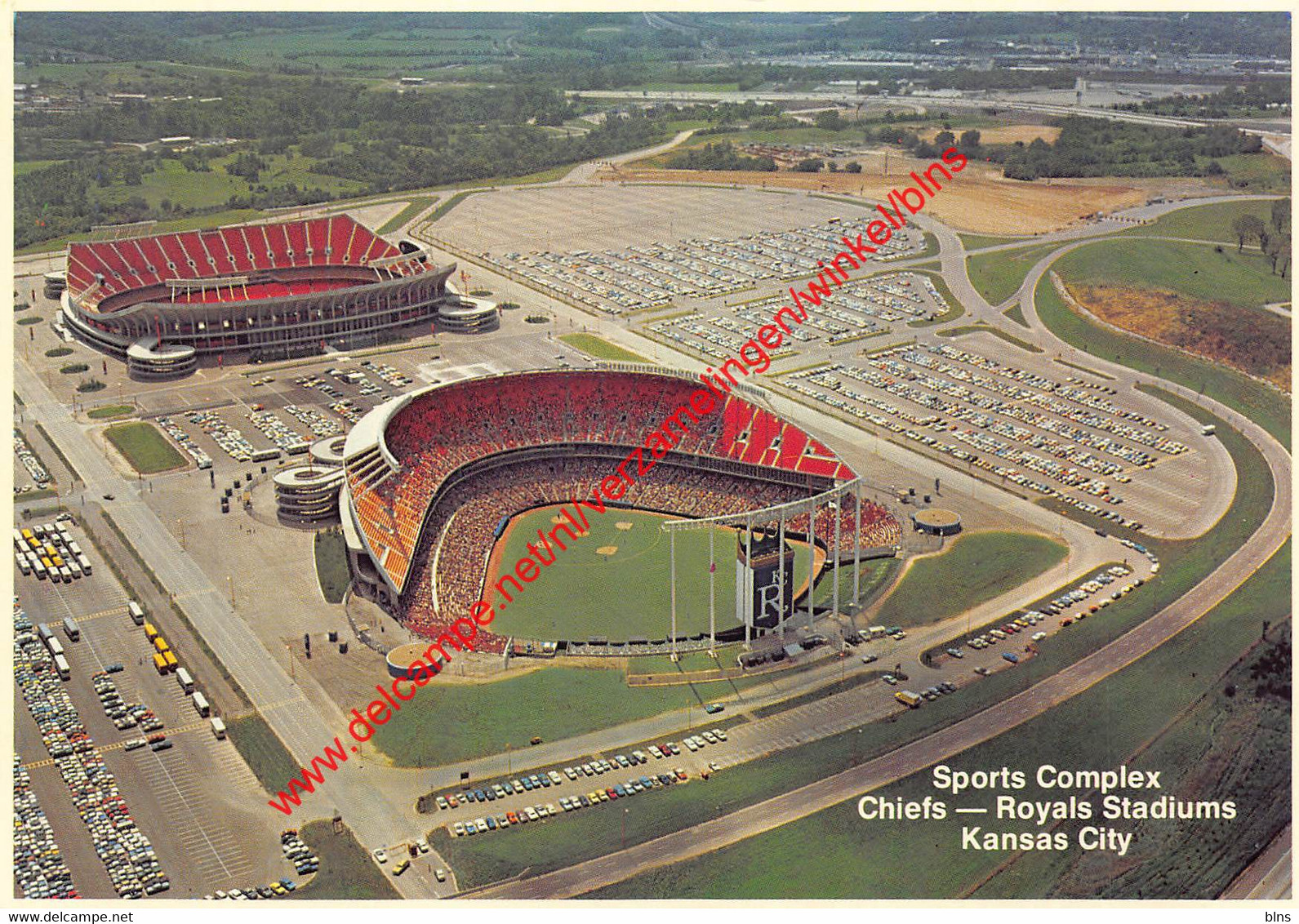 Kansas City - The Harry S. Truman Sports Complex - Sports Complex Chiefs - Royals Stadium - Baseball - Missouri - United - Kansas City – Missouri