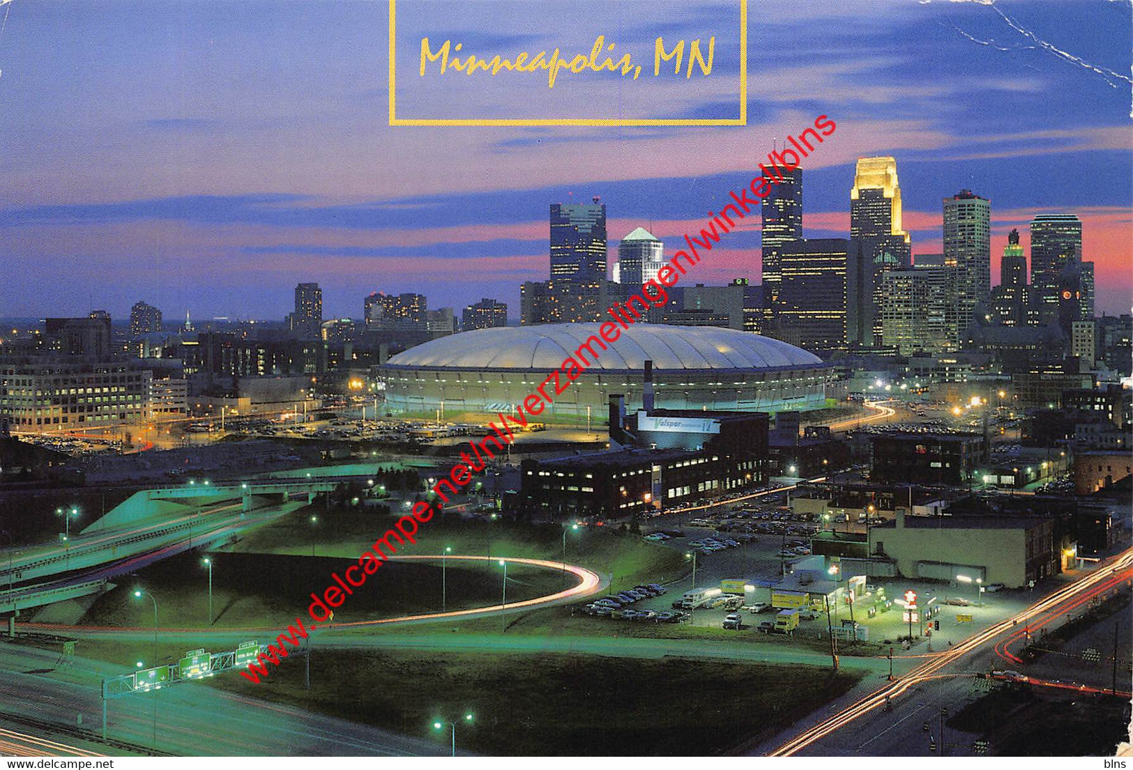 Minneapolis - The Hubert H. Humphrey Metrodome - Minnesota - United States - Minneapolis