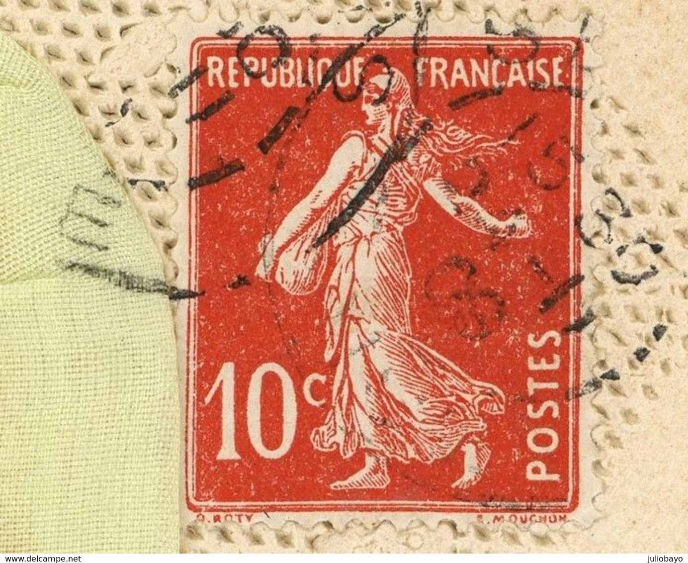 1908 Superbe Carte Sainte Catherine Avec Semeuse N°138 - Sint Catharina