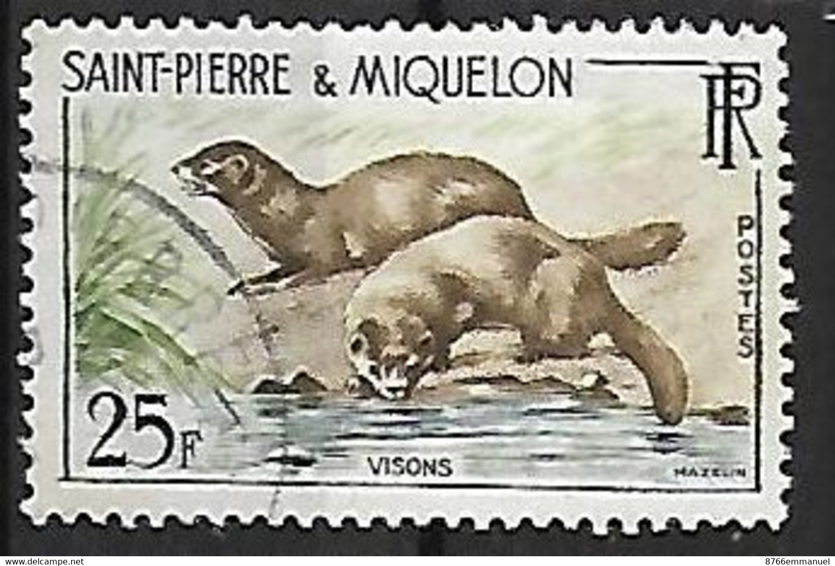 SAINT-PIERRE-ET-MIQUELON  N°361 - Usati