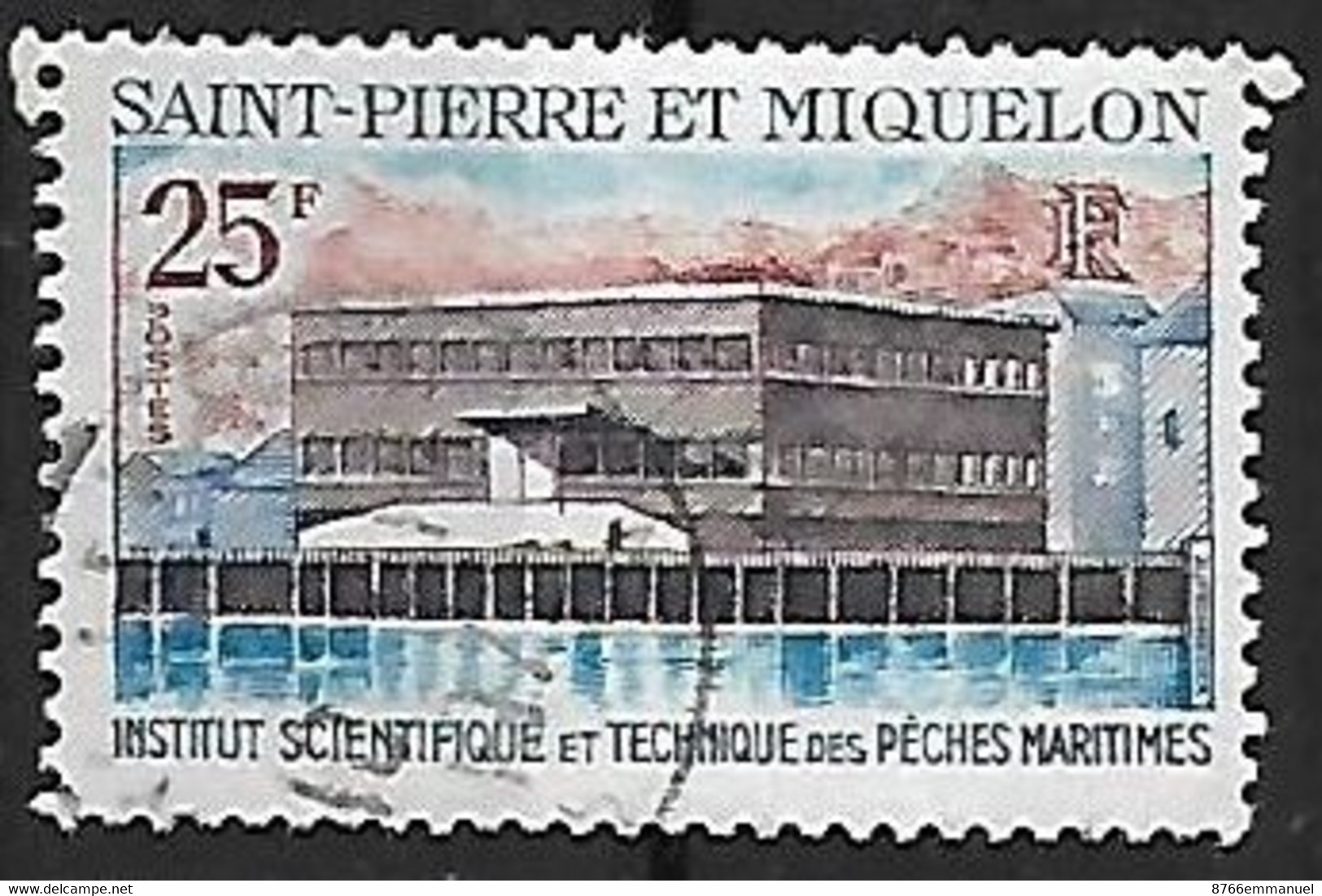 SAINT-PIERRE-ET-MIQUELON  N°388 - Usati