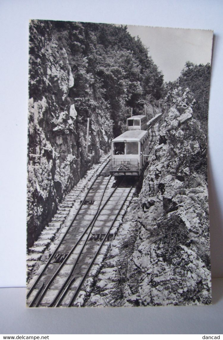 FUNICULAIRE  GLERESSE - PRELES  -   ( SUISSE ) - ( Pas De Reflet Sur L'original ) - Gléresse