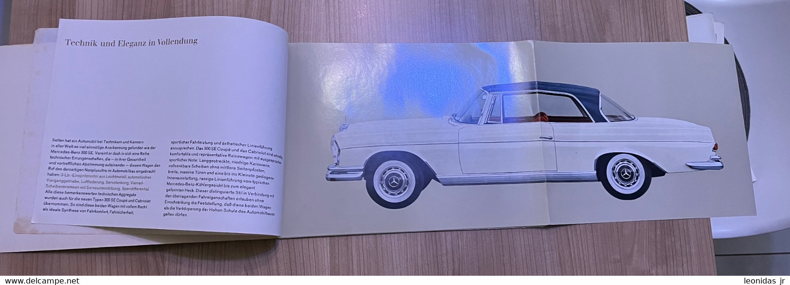 Mercedes - Benz 300 SE - Catalogue - Cataloghi