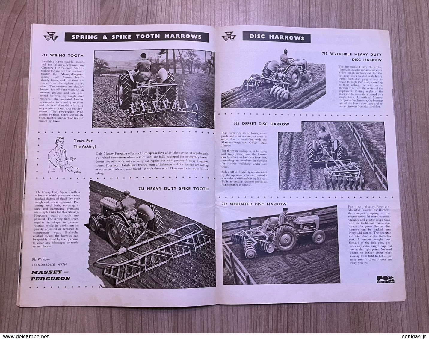 MASSEY - FERGUSON - Catalogue - Andere & Zonder Classificatie