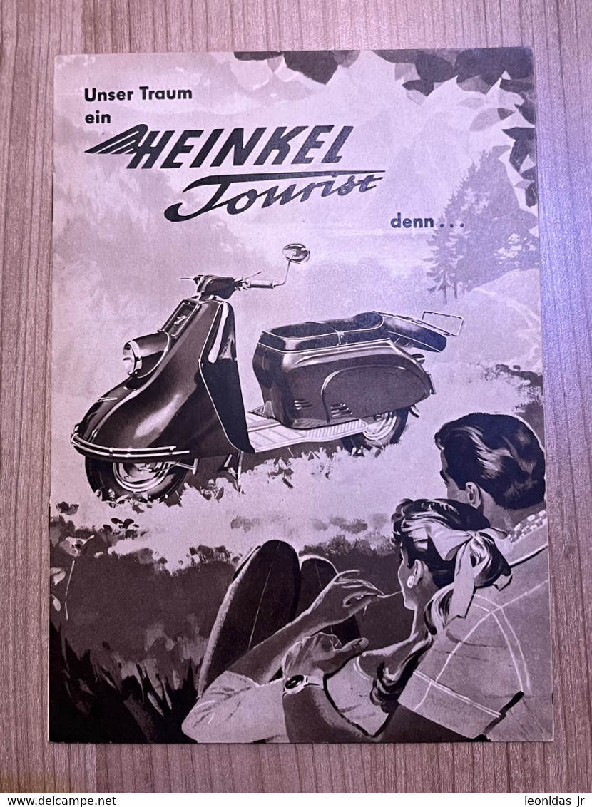 HEINKEL Tourist - Catalogue - Kataloge