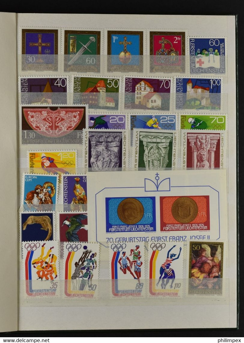 LIECHTENSTEIN, COLLECTION SETS 1975-94, NH - Lotti/Collezioni