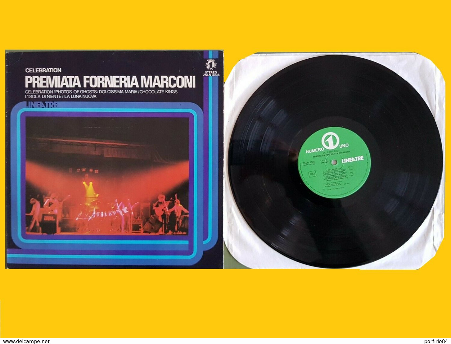 LP 33 Giri 12" PREMIATA FORNERIA MARCONI CELEBRATION 1976 - Other - Italian Music