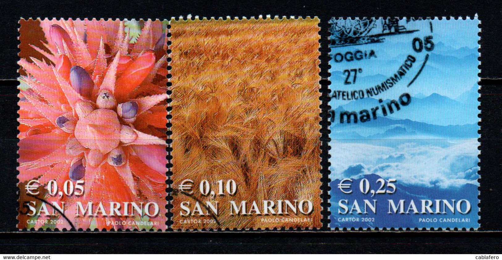 SAN MARINO - 2002 - I COLORI DELLA VITA - USATI - Usados