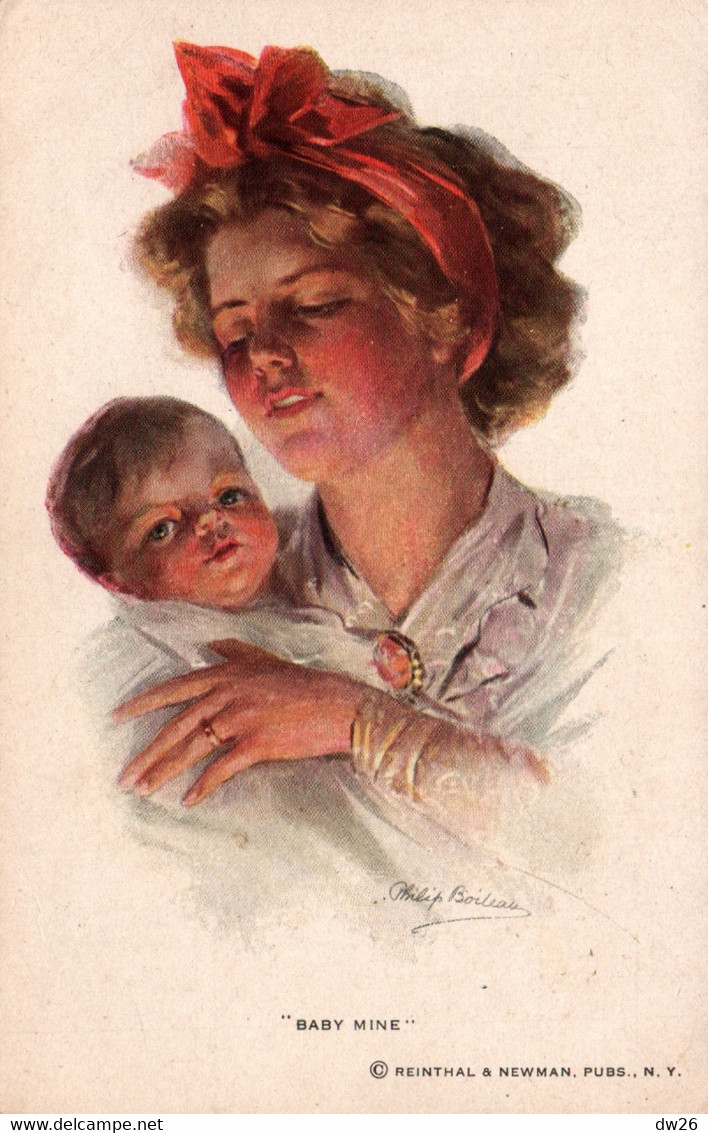 Illustration: Painted By Philip Boileau - Baby Mine (Mon Bébé) - Reinthal & Newman - Carte RN N° 299 - Boileau, Philip