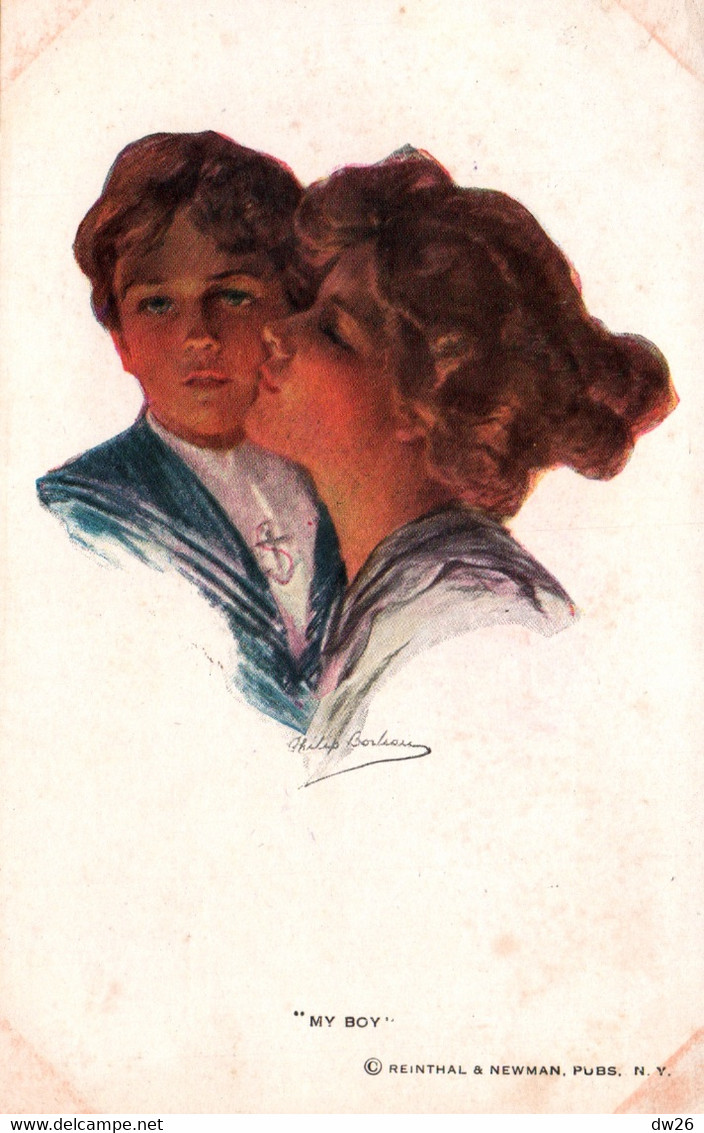 Illustration: Painted By Philip Boileau - My Boy (Mon Garçon) Reinthal & Newman - Carte RN N° 298 Non Circulée - Boileau, Philip