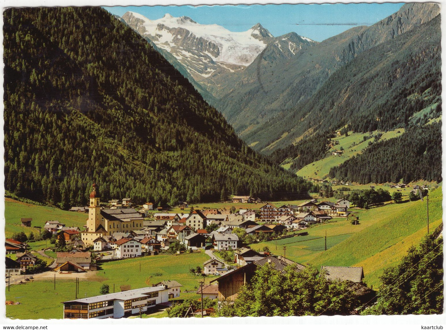 Neustift Im Stubaital - Blick Gegen Stubaier Gletscher Mit Zuckerhütl, 3511 M - Tirol  - (Österreich / Austria) - Neustift Im Stubaital