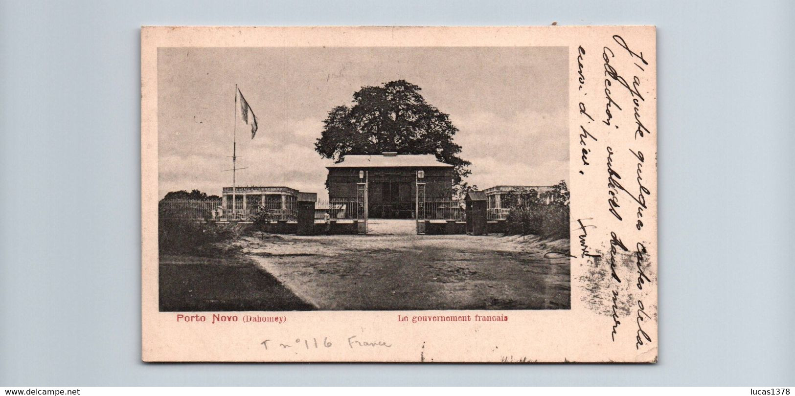 PORTO NOVO / LE GOUVERNEMENT FRANCAIS / PRECURSEUR 1902 - Dahomey