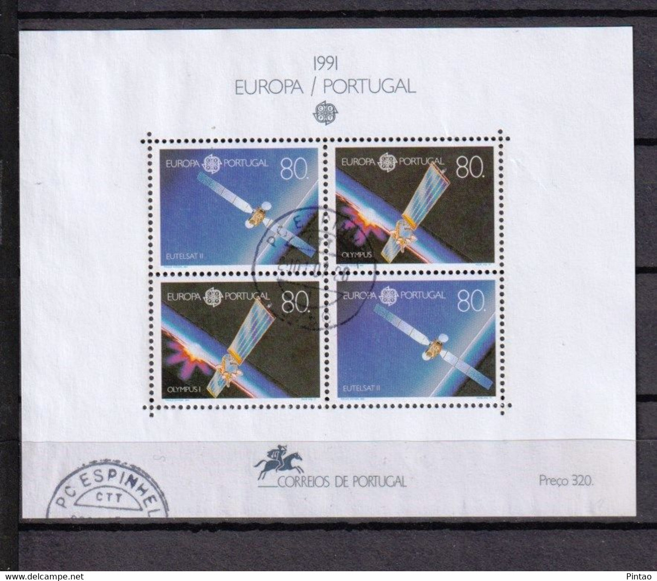 PORTUGAL 1991 BLOCO 120- USD_ PTB820 - Blocks & Sheetlets