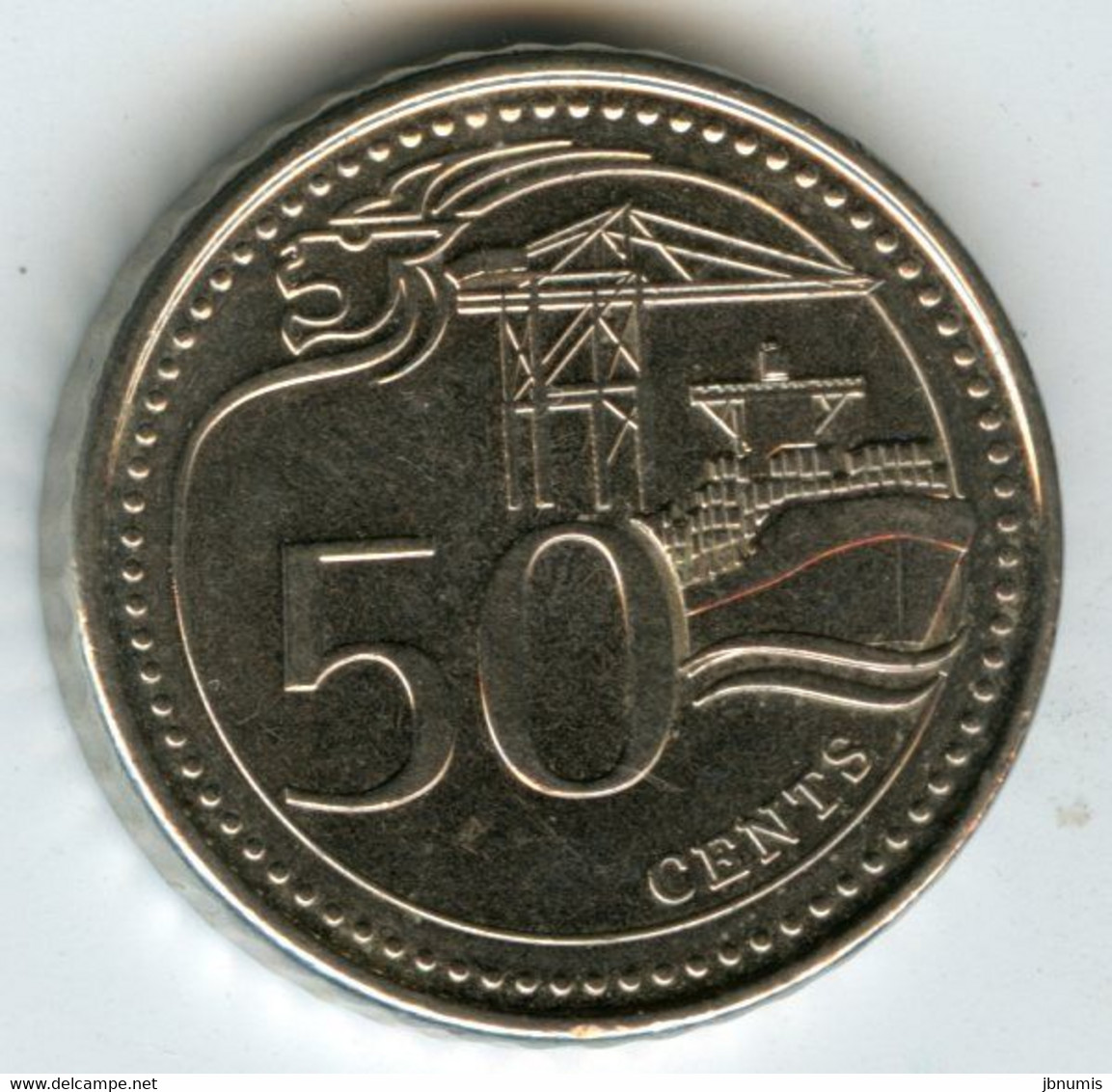 Singapour Singapore 50 Cents 2014 KM 348 - Singapour