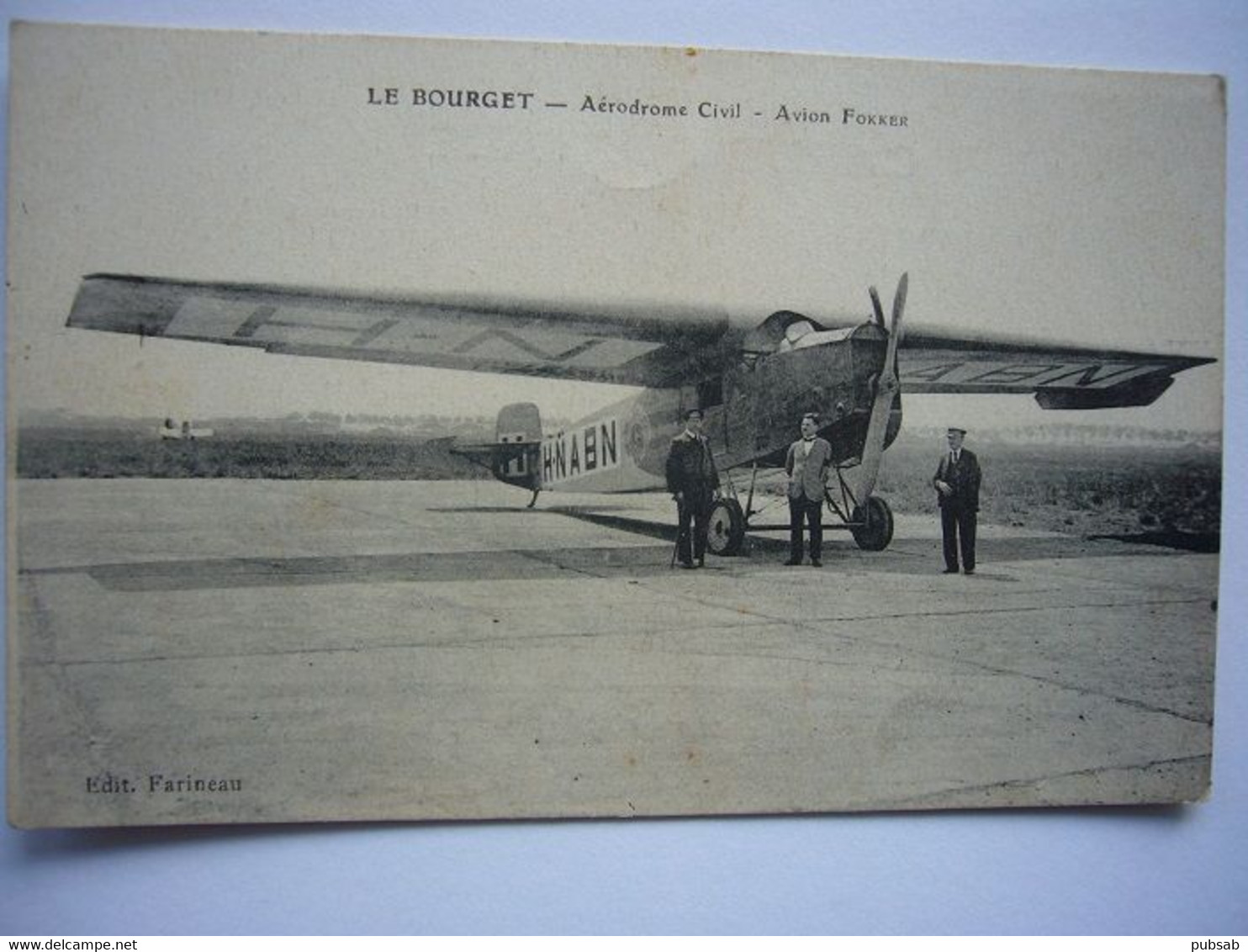 Avion / Airplane / KLM / Fokker III /  Seen At Le Bourget Airport - 1919-1938: Interbellum