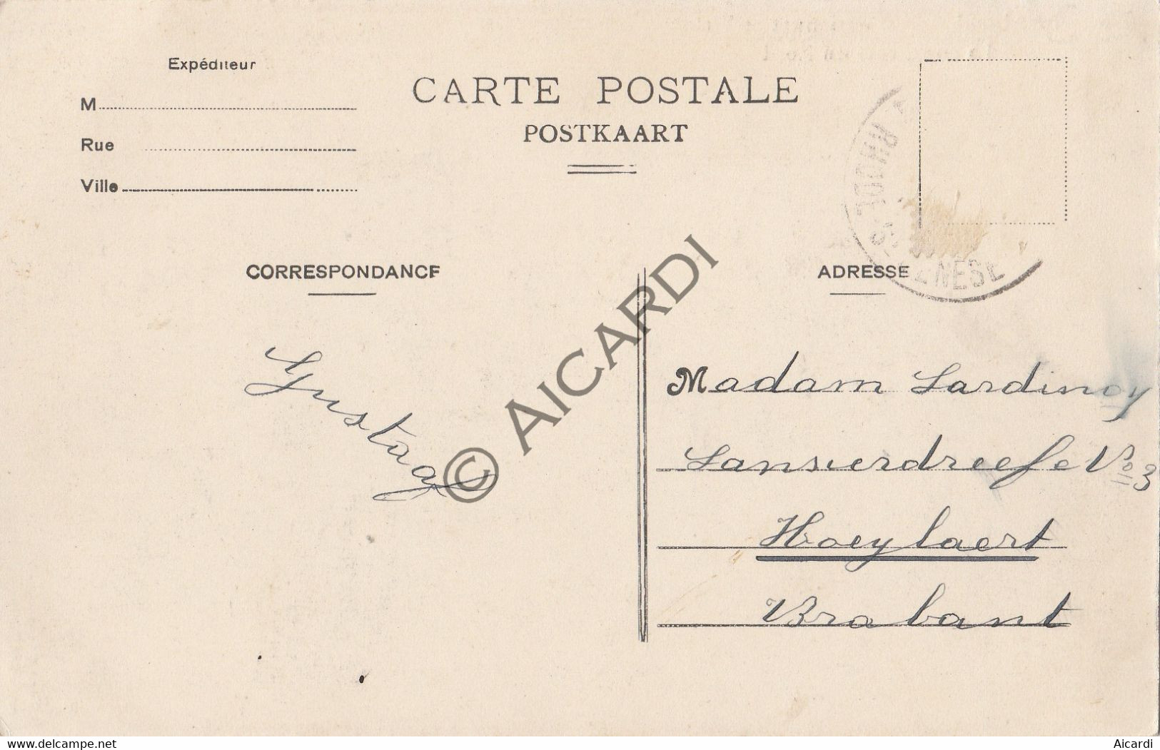 Postkaart  ALSEMBERG - Pensionnat St Victor (A771) - Beersel