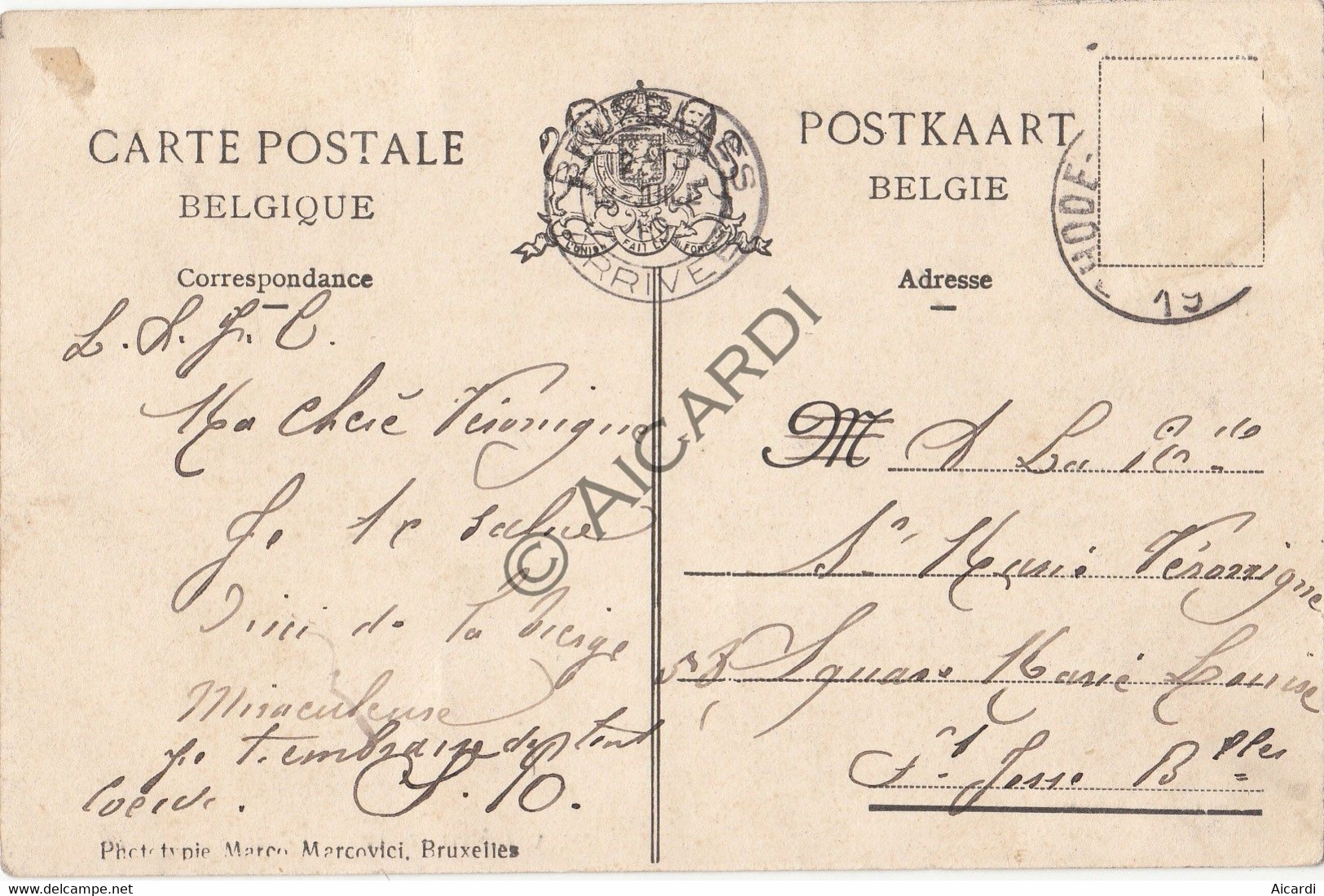 Postkaart  ALSEMBERG - Souvenir De Mon Pélérinage (A784) - Beersel