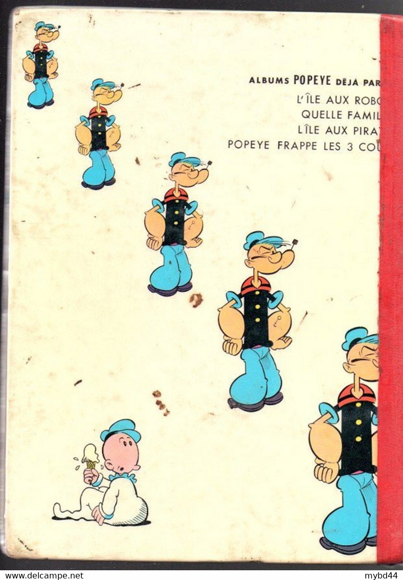 Livre BD Ancienne Collection Album LES AVENTURES DE POPEYE FAUT Y ALLER 1973 EO Rare - Vaillant