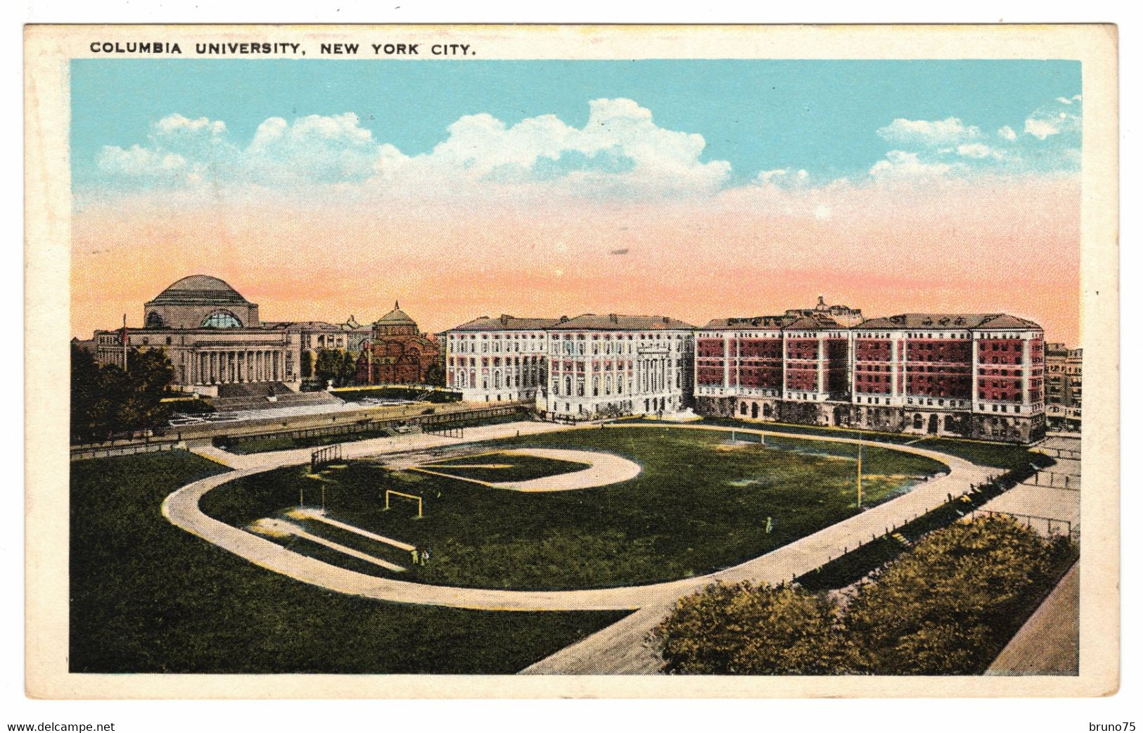 COLUMBIA UNIVERSITY, New York City - 1929 - Education, Schools And Universities