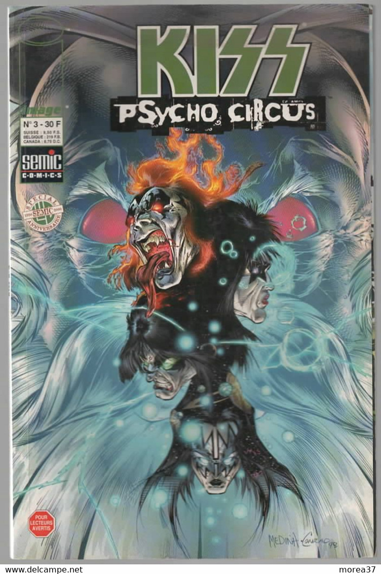 KISS  Psycho Circus  N°3 - Lug & Semic