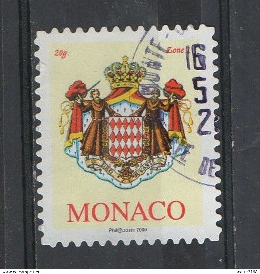 Monaco 2009-1974 YT /    2676 Blason- Rainier - Oblitérés