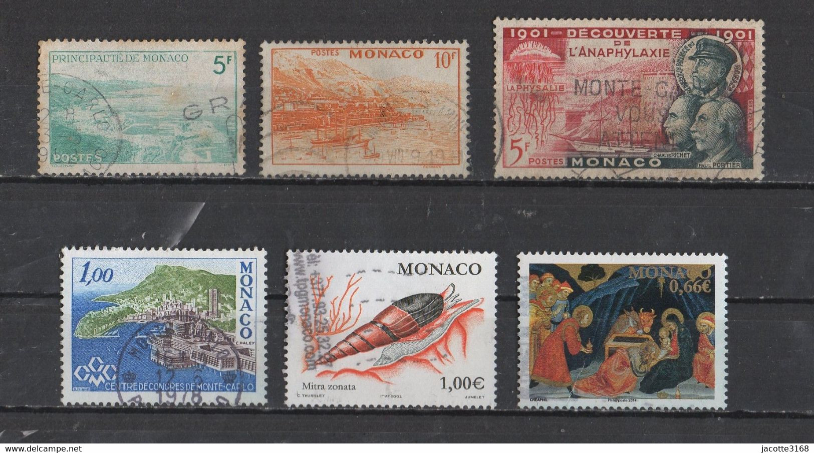 Monaco 2014 YT /    310-311-395-1136-2329-3206 - Gebruikt