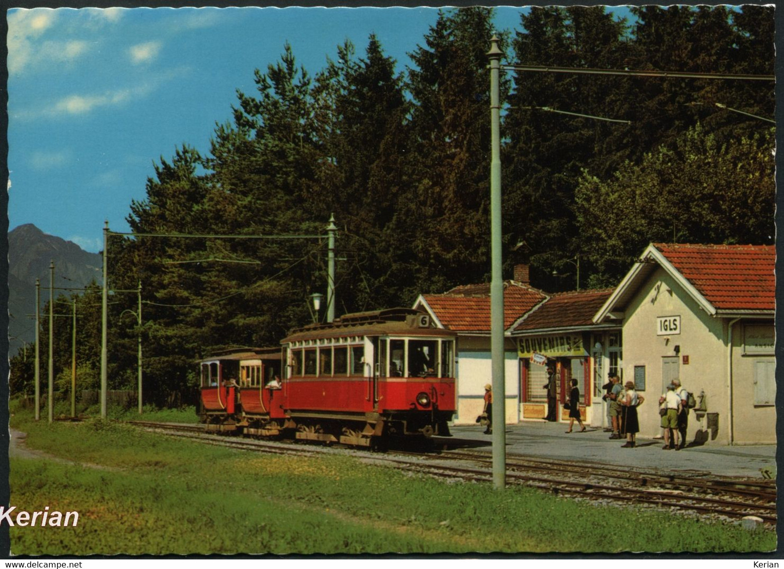 CP Moderne - Igls 900 M Tirol - Bahnhof - Edit. KTV 5015 - Voir 2 Scans Larges - Igls