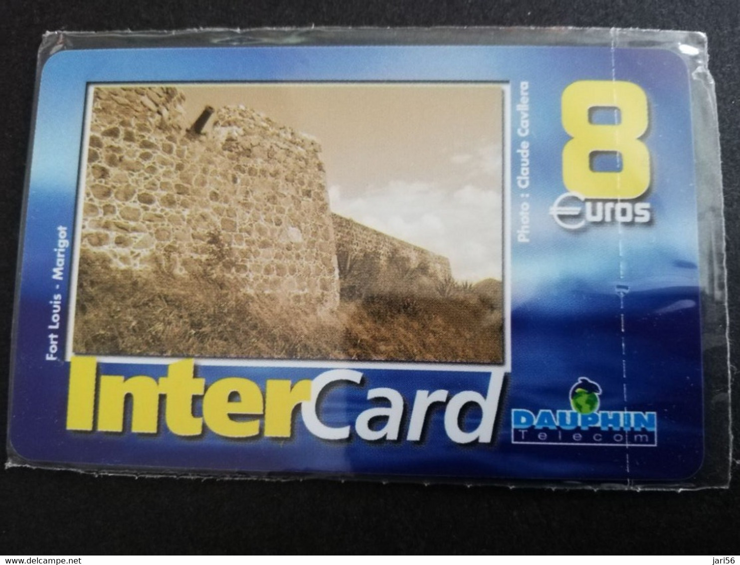 ST MARTIN  INTERCARD  FORT LOUIS MARIGOT  8 EURO /   INTER 87  / MINT CARD    ** 9230 ** - Antilles (French)