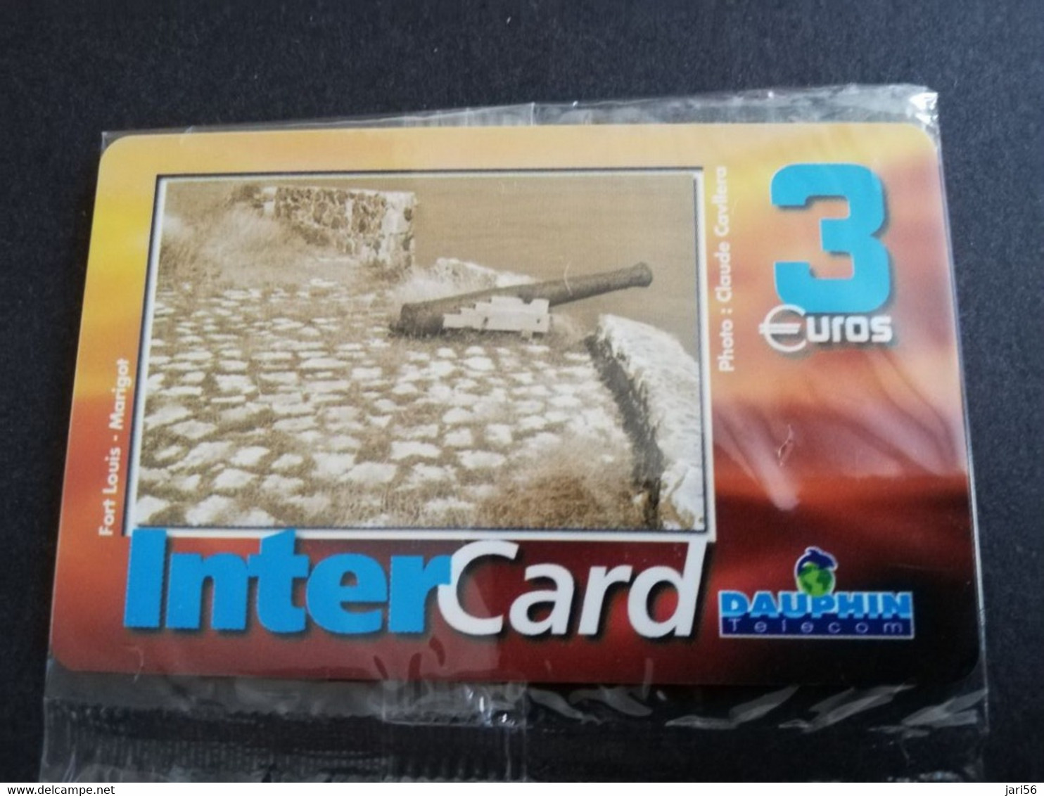 ST MARTIN  INTERCARD  FORT LOUIS MARIGOT  3 EURO /   INTER 90  / MINT CARD    ** 9231 ** - Antilles (Françaises)