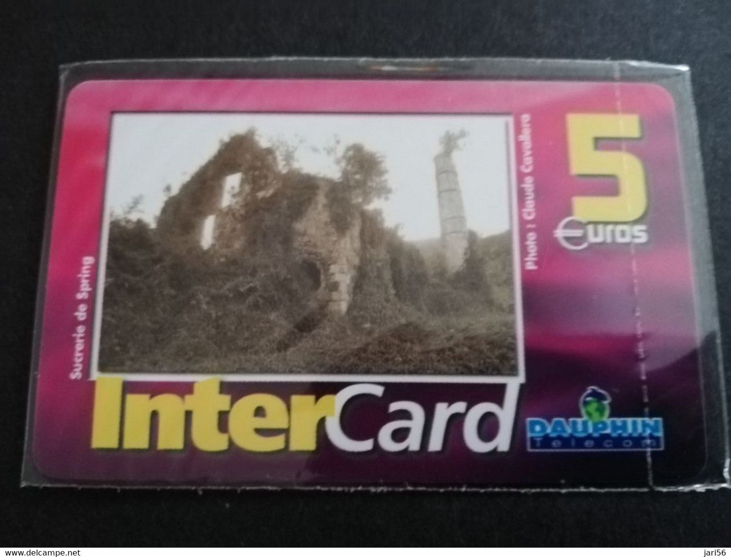 ST MARTIN  INTERCARD  SUCERIE DE SPRING     5 EURO /   INTER 106 / MINT CARD    ** 9235 ** - Antillen (Frans)