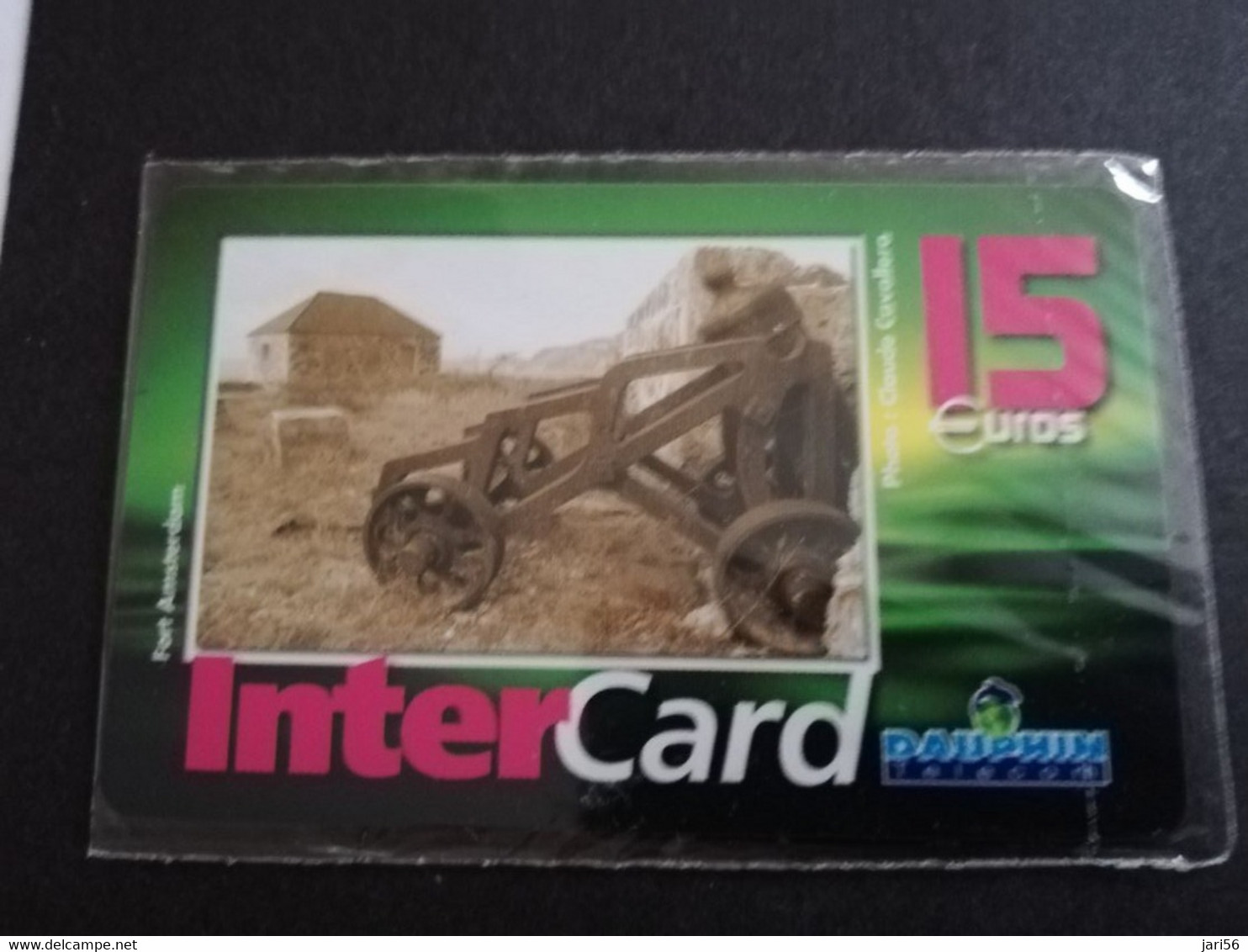 ST MARTIN  INTERCARD  FORT AMSTERDAM       15 EURO /   INTER 113 / MINT CARD    ** 9242 ** - Antillen (Frans)