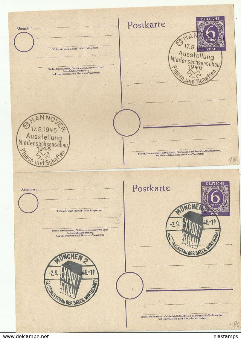 DP SST * 2 GS1946 - Postwaardestukken