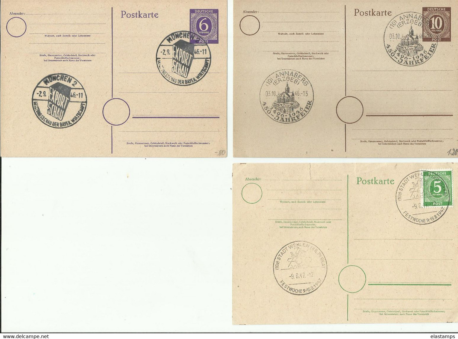 DP SST * 3 GS1946 - Postal  Stationery