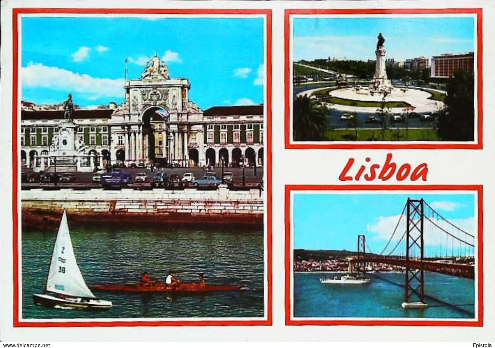 ►  AVIRON à LISBOA   (Portugal) 1970/80s - Rowing