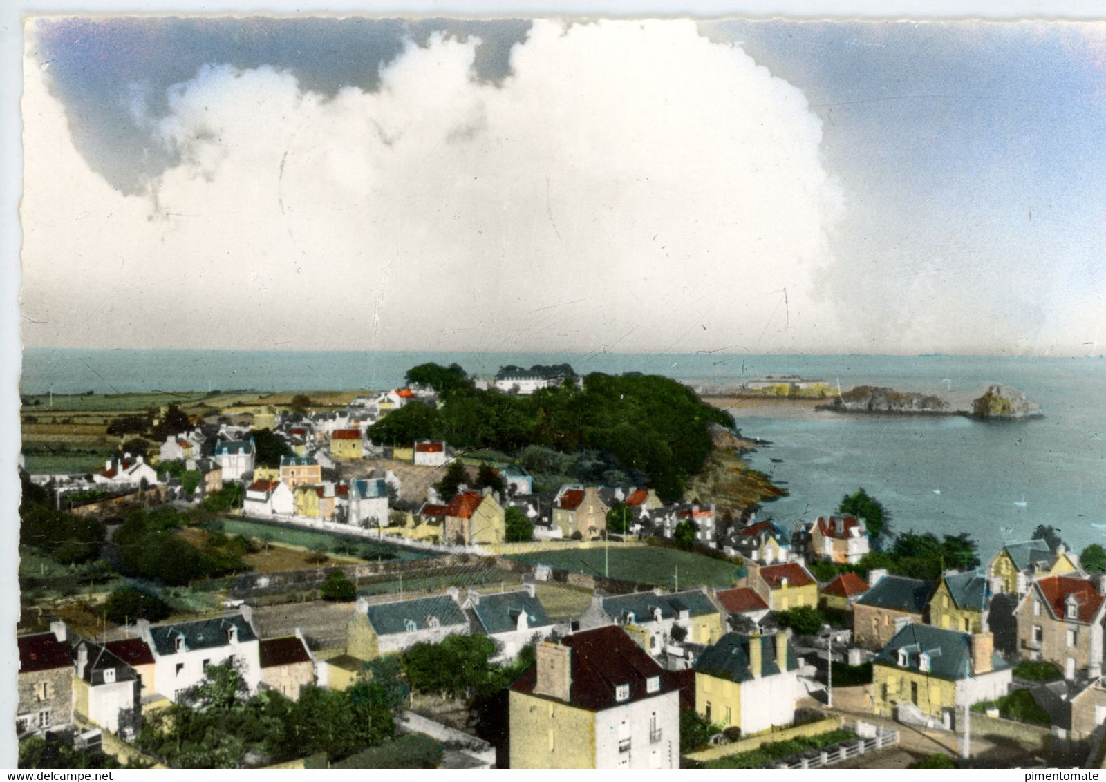 CANCALE LE ROCHER LA POINTE DES RIMAIN NOUVELLE ECOLE MARITIME 1967 - Cancale