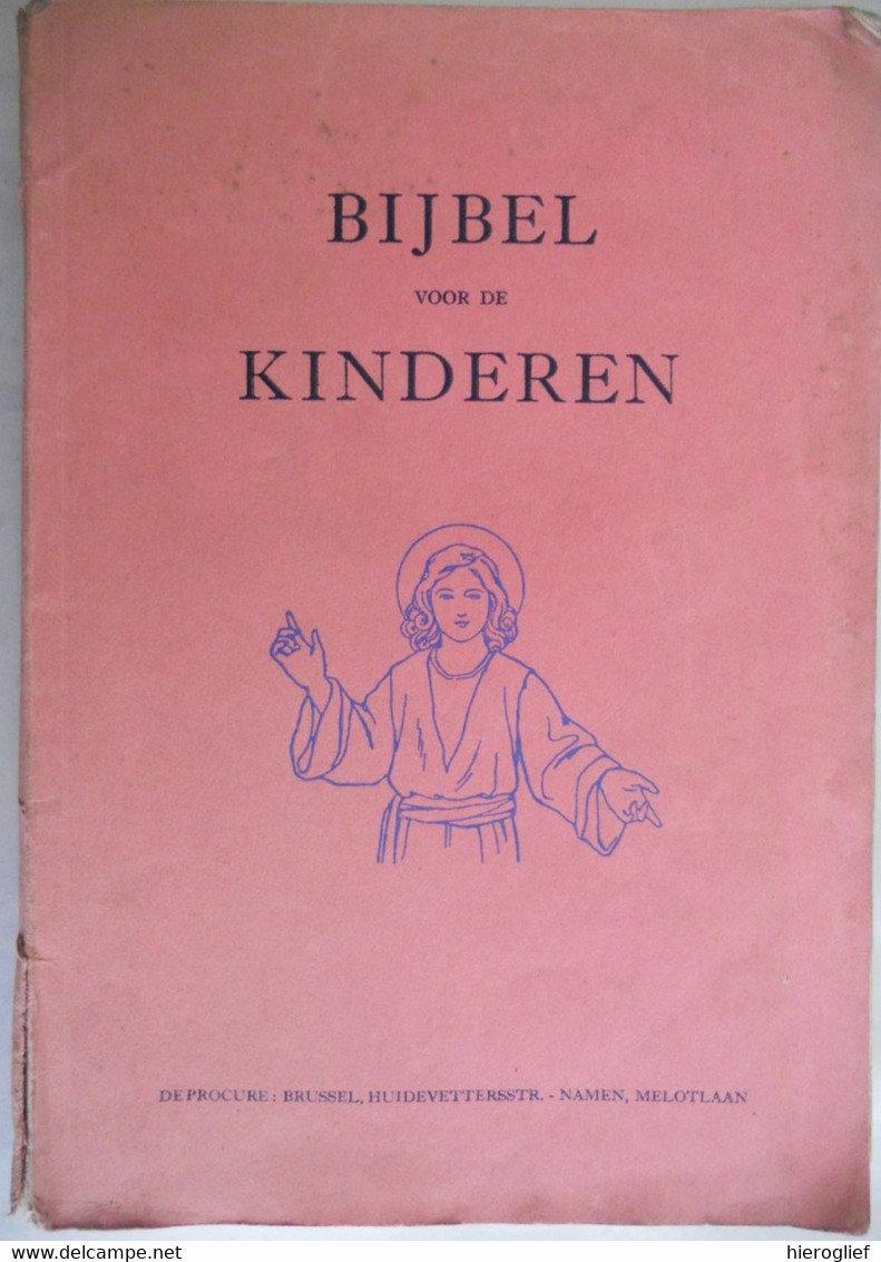 BIJBEL Voor De KINDEREN / 1952 / Evangelie Geloof Godsdienst - Junior