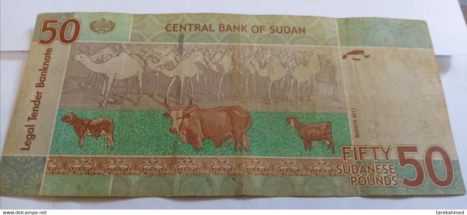 SUDAN 50 POUNDS 2018 P-NEW - Sudan