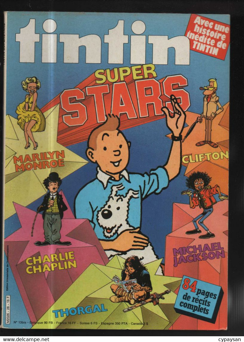 Tintin Super 28 Stars  BE Lombard  (BI6) - Tintin