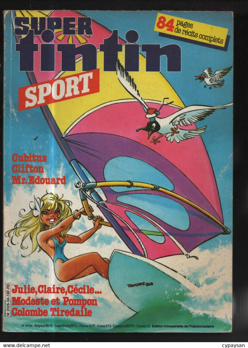Tintin Super 34 Sport  BE Lombard  (BI6) - Tintin