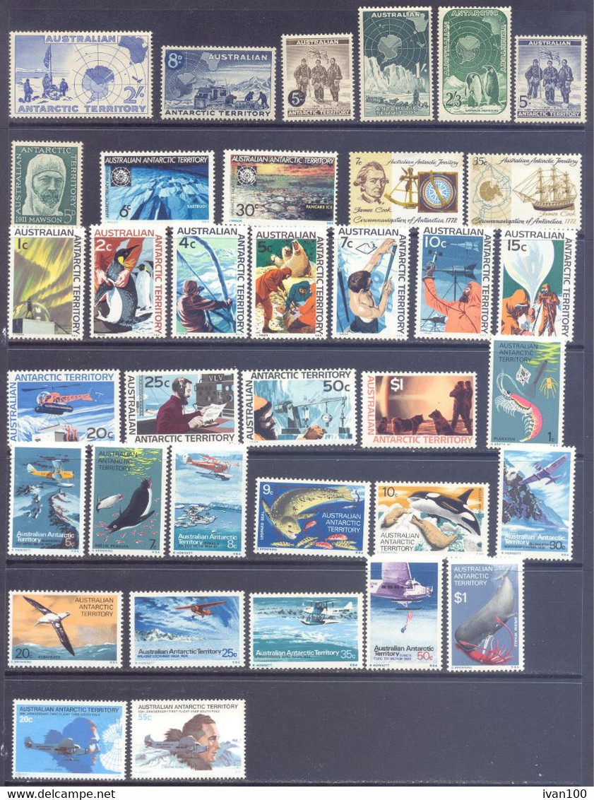 1957-1991. Australian Antarctic Territory, Collection For 1957-1991, Mint/** - Collezioni & Lotti