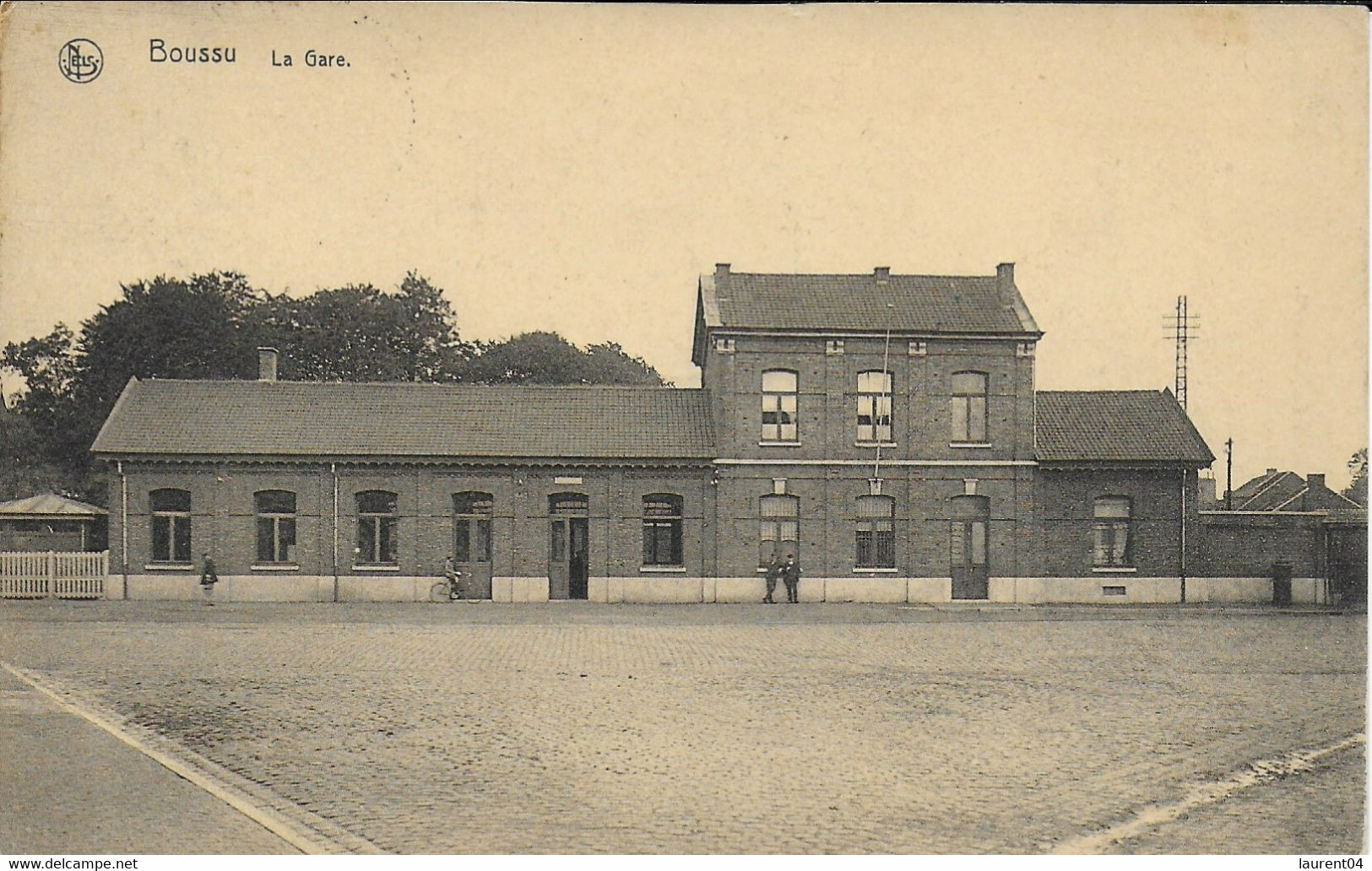 BOUSSU.  LA GARE. ANIMATION. - Boussu